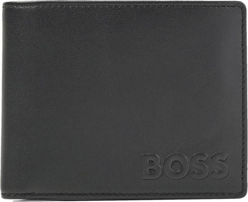 Hugo Boss Portemonnee kaarthouder Zwart Heren