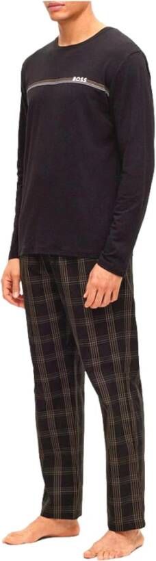 Hugo Boss Pyjama Zwart Heren