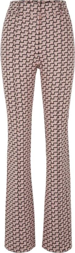 HUGO Broek met all-over motief model 'Haflare'