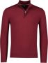 Hugo Boss Rode Maretto Sweater met opstaande kraag Rood Heren - Thumbnail 1