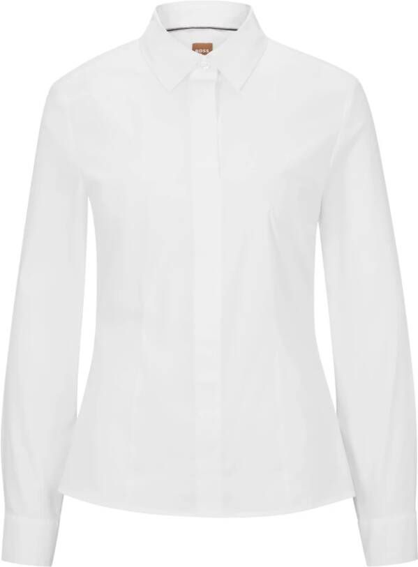 Hugo Boss Shirts Wit Dames