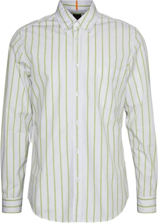 Hugo Boss Shirts Wit Heren