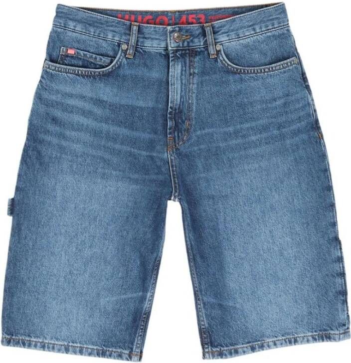 Hugo Boss Shorts Blauw Heren