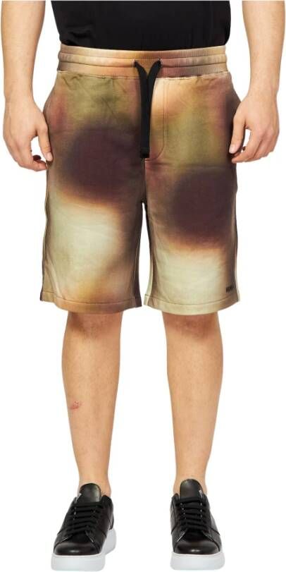 Hugo Boss Lange korte broek Bruin Heren