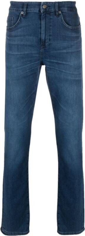 Hugo Boss Slim-fit Jeans Blauw Heren