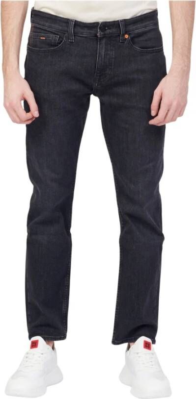 Hugo Boss Slim-fit Jeans Zwart Heren
