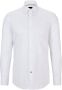 Hugo Boss Slim Fit Katoenen Poplin Overhemd met Gemakkelijk Strijken White Heren - Thumbnail 2