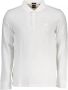 Hugo Boss Slim Fit Polo Shirt van Biologisch Katoen White Heren - Thumbnail 2
