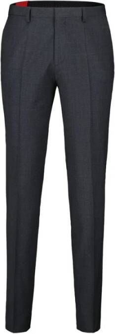 HUGO Pantalon van scheerwolmix model 'Hesten'