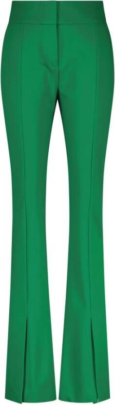 Hugo Boss Slim-fit Trousers Groen Dames