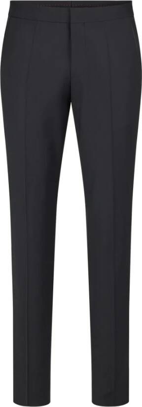 Hugo Boss Slim-fit Trousers Zwart Heren