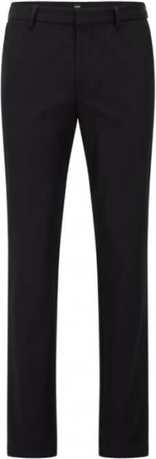 Hugo Boss Slim-fit Trousers Zwart Heren