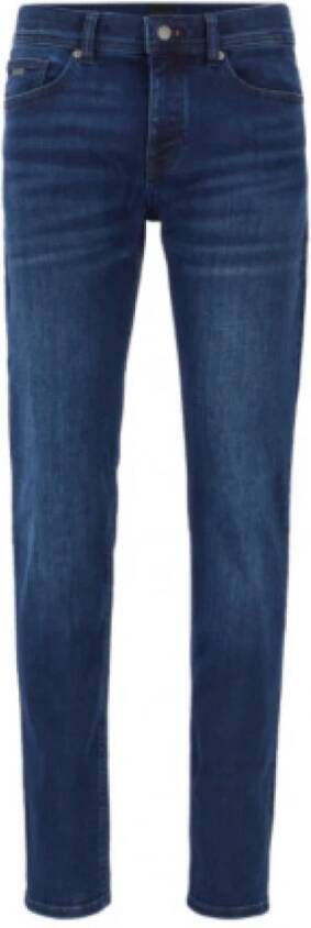 Hugo Boss Slimfit-jeans Blauw Heren