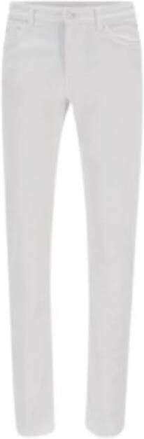 Hugo Boss Slimfit-jeans Wit Heren