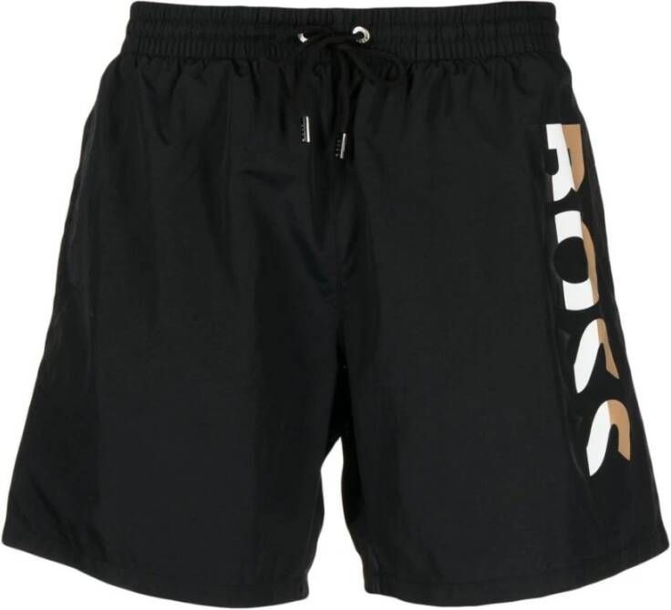 Hugo Boss Strandkleding Zwart Heren