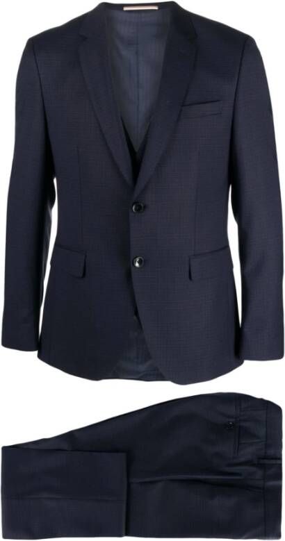 Hugo Boss Suit Sets Blauw Heren