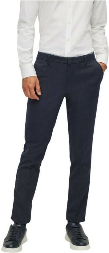 Hugo Boss Suit Trousers Blauw Heren