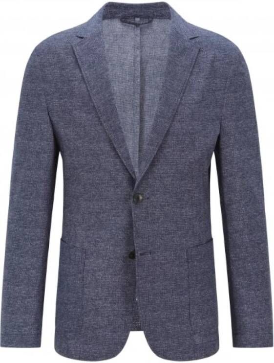 Hugo Boss Suits Blauw Heren