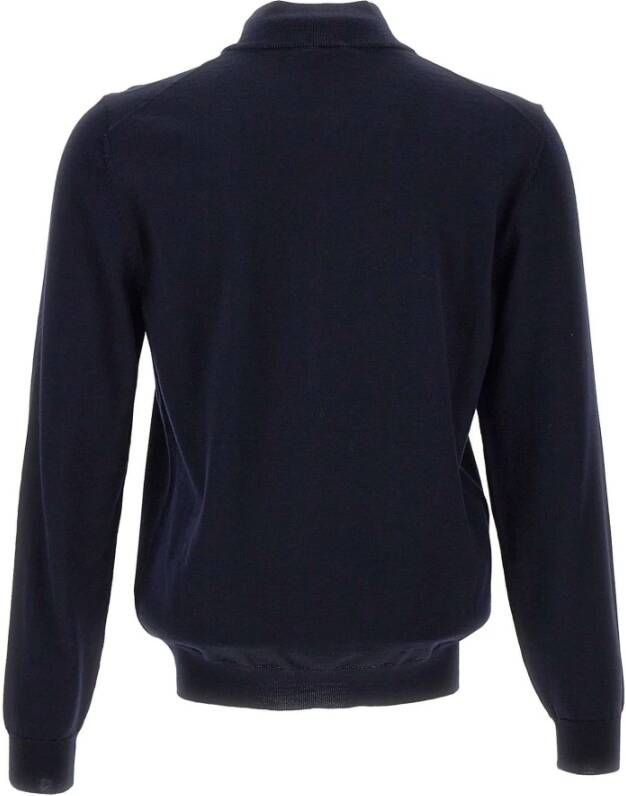 Hugo Boss Sweaters Blauw Heren