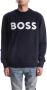 Hugo Boss Blauwe Sweatshirt met Lange Mouwen Blue Heren - Thumbnail 10
