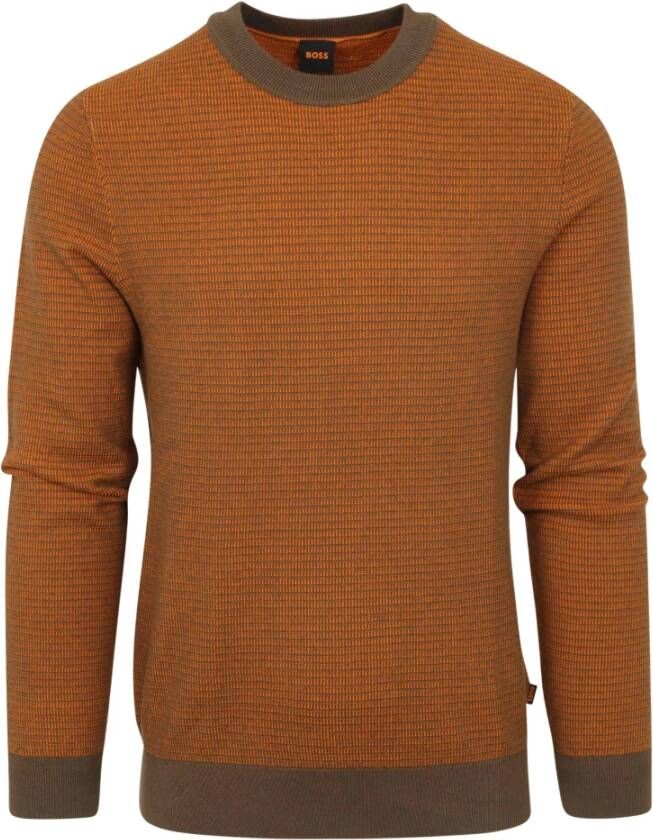 Hugo Boss Sweatshirt Oranje Heren