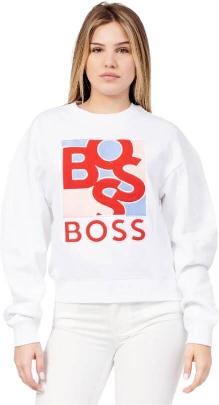 Hugo Boss Sweatshirts Wit Dames