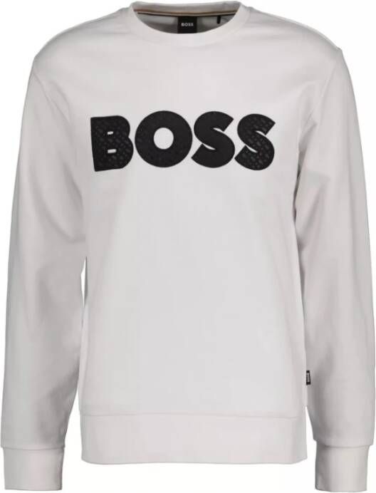 Hugo Boss Sweatshirt White Heren