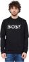 Hugo Boss Heren Zwart Print Sweatshirt Zwart Heren - Thumbnail 5