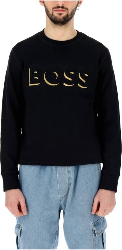 Boss Sweatshirt met logomotief model 'Stadler'