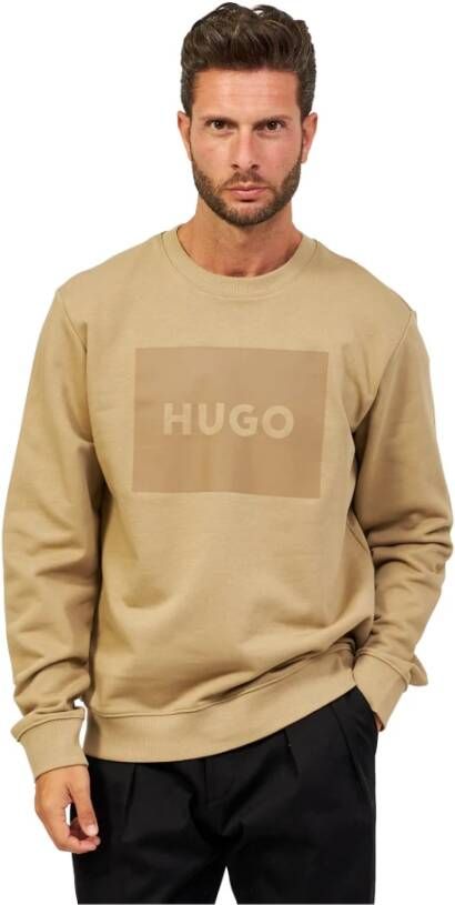 Hugo Boss Sweatshirts Beige Heren