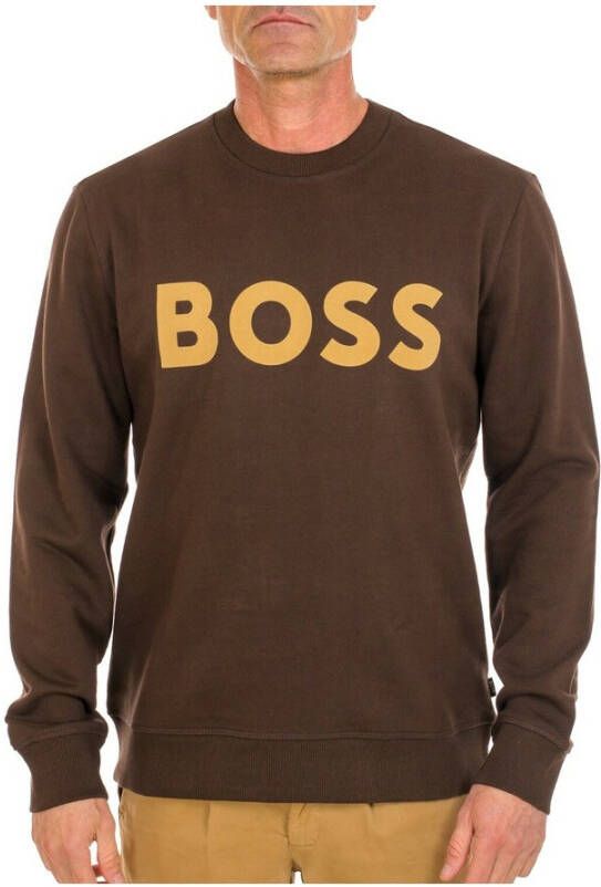 Hugo Boss Sweatshirts Bruin Heren