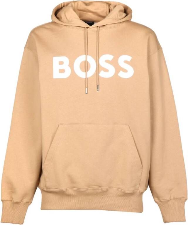 Hugo Boss Sweatshirts & Hoodies Beige Heren