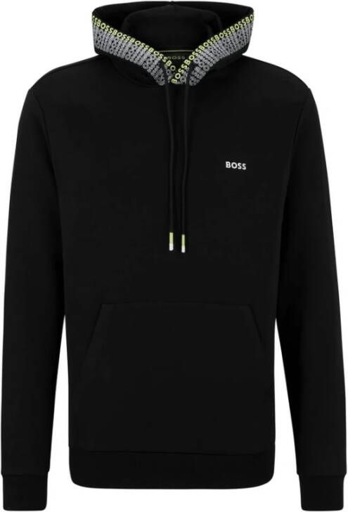 Hugo Boss Sweatshirts & Hoodies Zwart Heren