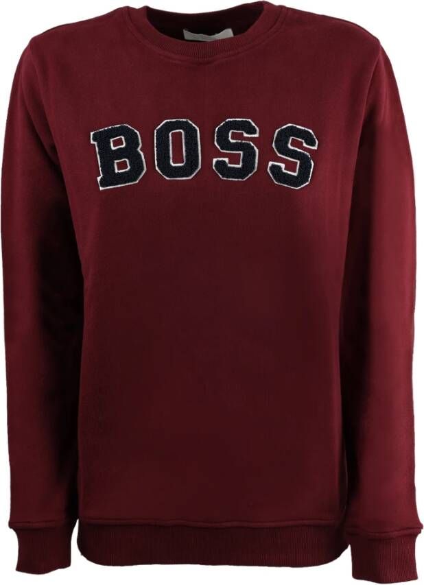 Hugo Boss Sweatshirts Rood Dames