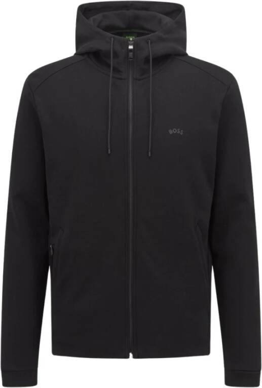 Hugo Boss Sweatshirts Zwart Heren