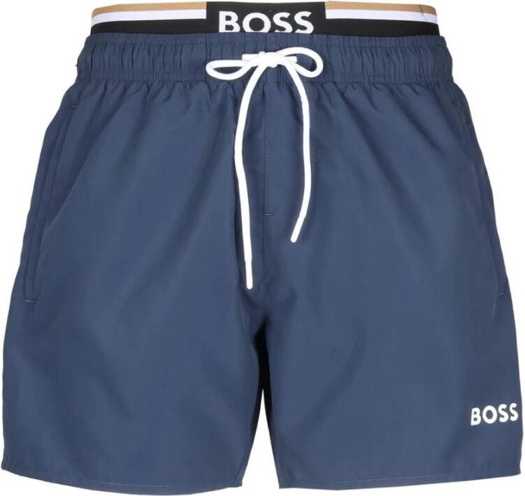Hugo Boss Swimwear Blauw Heren