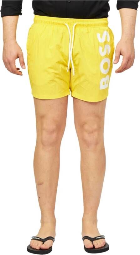 Hugo Boss Swimwear Geel Heren