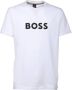 Boss T-shirt met labelprint model 'Basic Logo' - Thumbnail 4
