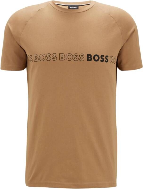 Hugo Boss T-shirt Beige Heren