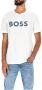Boss Jersey Thinking 1 Heren T-shirt White Heren - Thumbnail 6