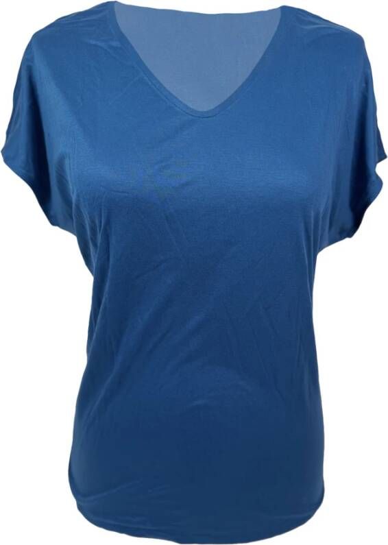 Hugo Boss T-shirt Blauw Dames