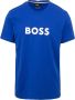 Hugo Boss T-shirt Kobaltblauw Blauw Heren - Thumbnail 1