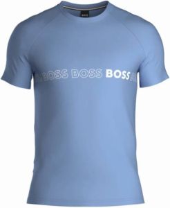 Hugo Boss T-shirt Blauw Heren