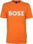 Hugo Boss T-shirt Oranje Heren - Thumbnail 1
