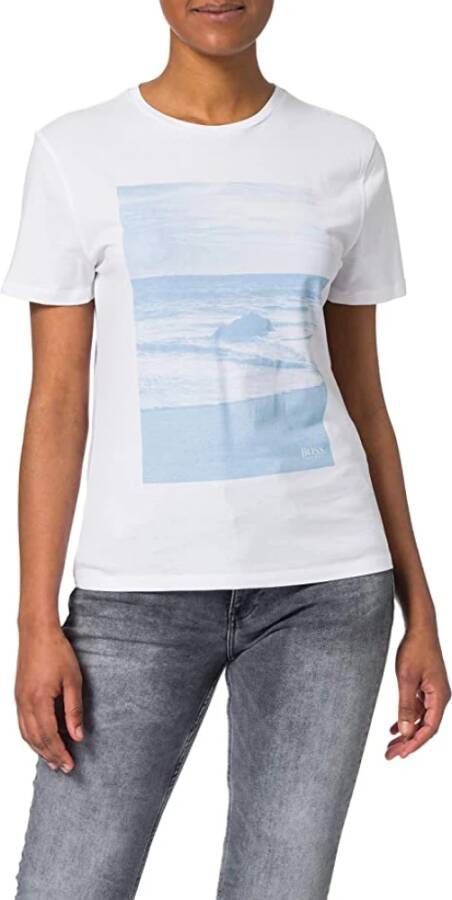 Hugo Boss T-shirt Wit Dames