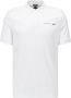 Hugo Boss T-shirt White Heren - Thumbnail 1