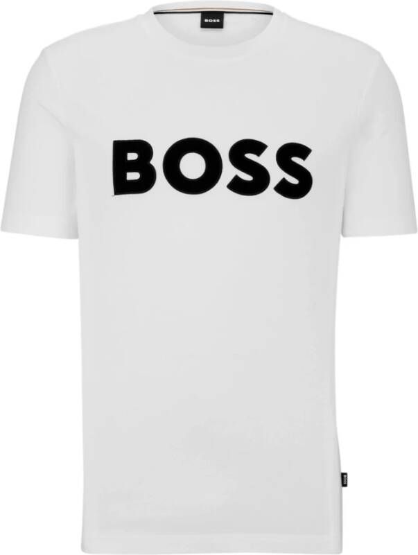 Hugo Boss T-shirt Wit Heren
