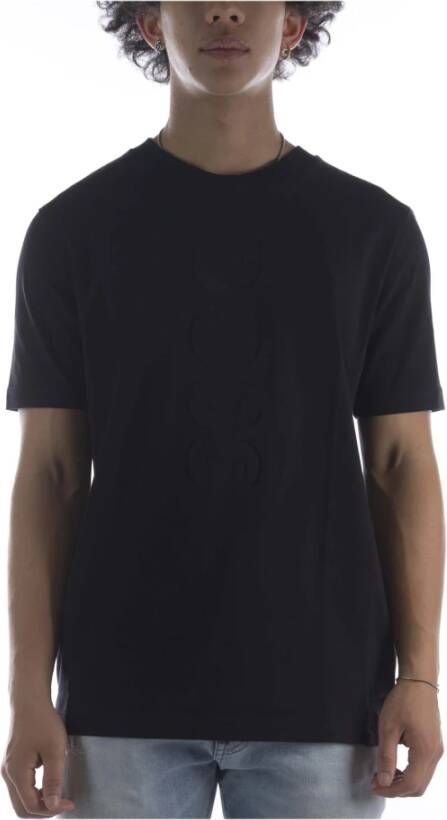 BOSS Athleisurewear T-shirt met labeldetails model 'Tee'