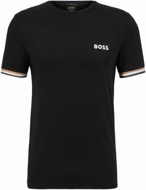 Hugo Boss T-shirt Zwart Heren