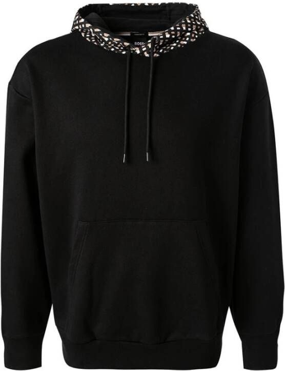 Hugo Boss T-shirts and Polos Black Zwart Heren